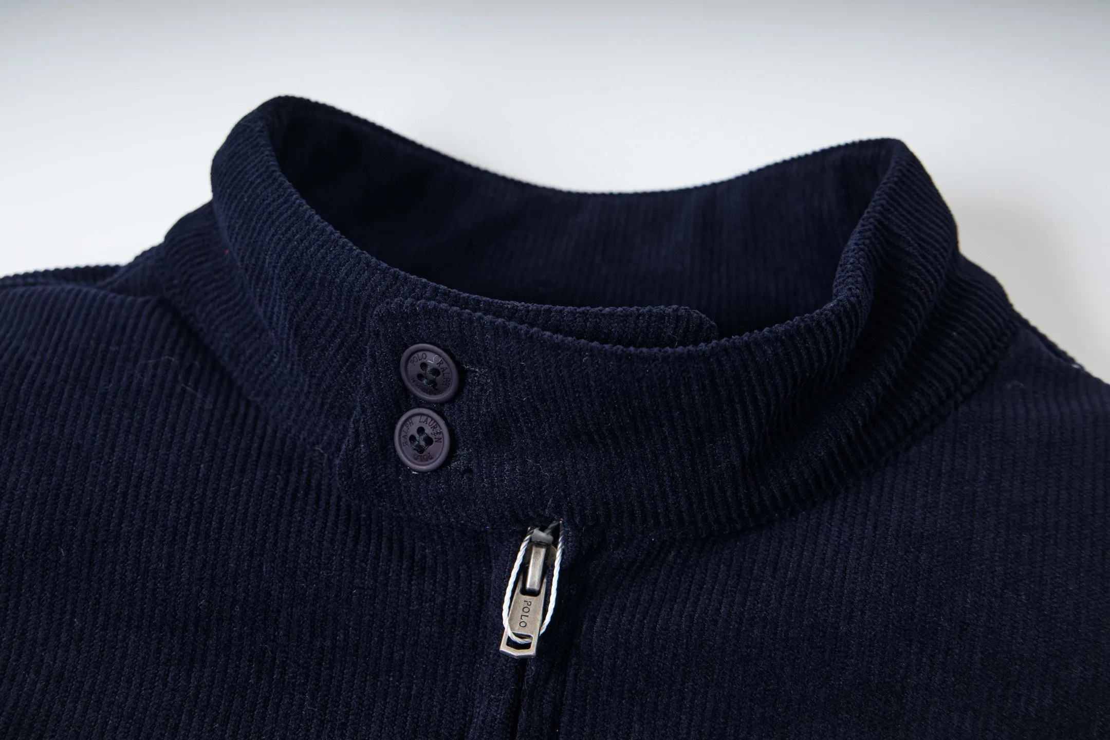 Navy blue detailed real shot # P330
